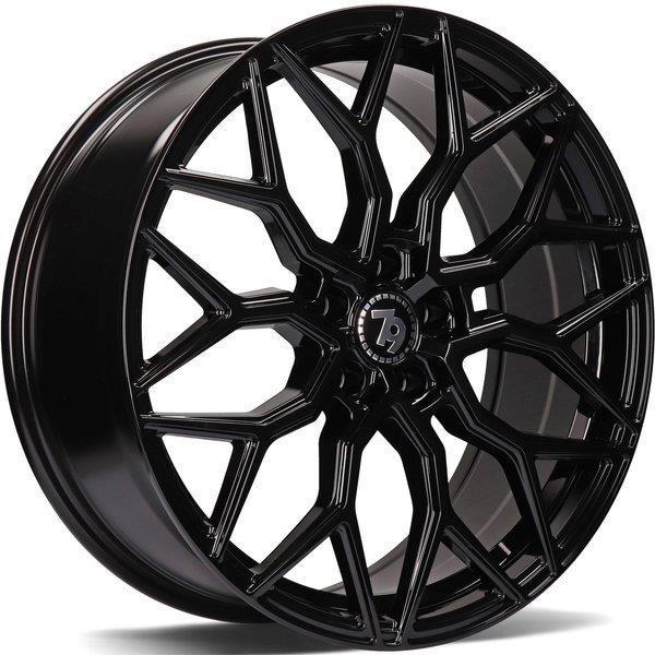 SV K Black Glossy 7.0x16 4100 ET38 CB67.1 Alumiinivanteet 46512 1