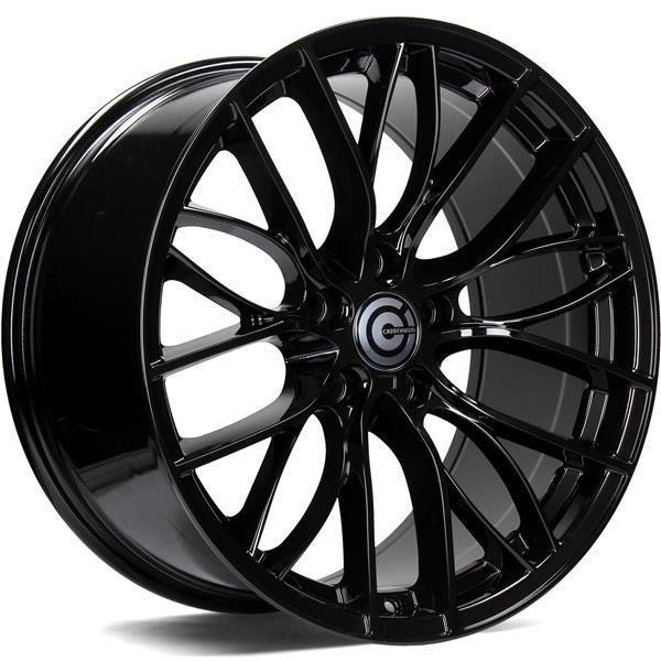 Shine Black Glossy 8.0x18 5120 ET30 CB72.6 Alumiinivanteet 46462 1