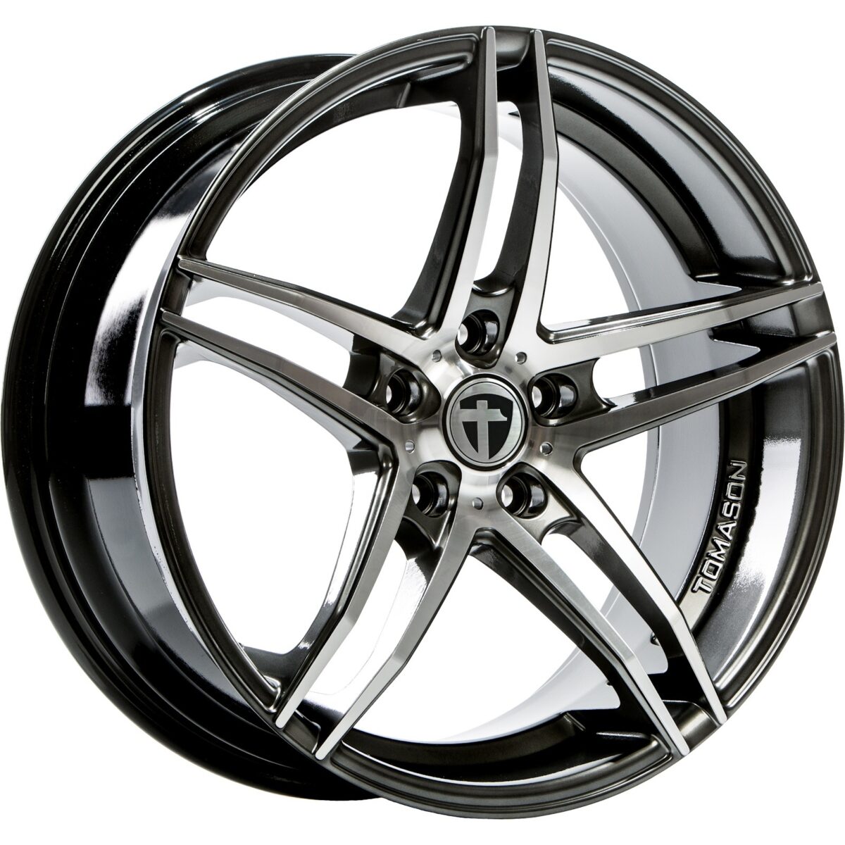 Tomason TN12 Dark hyper black polished 85x18 5112 ET45 CB66.5 Vanteet 52548 1