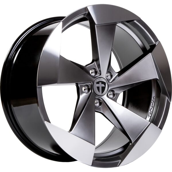 Tomason TN15 Hyperblack polished 85x19 5114.3 ET40 CB72.6 Vanteet 52550 1