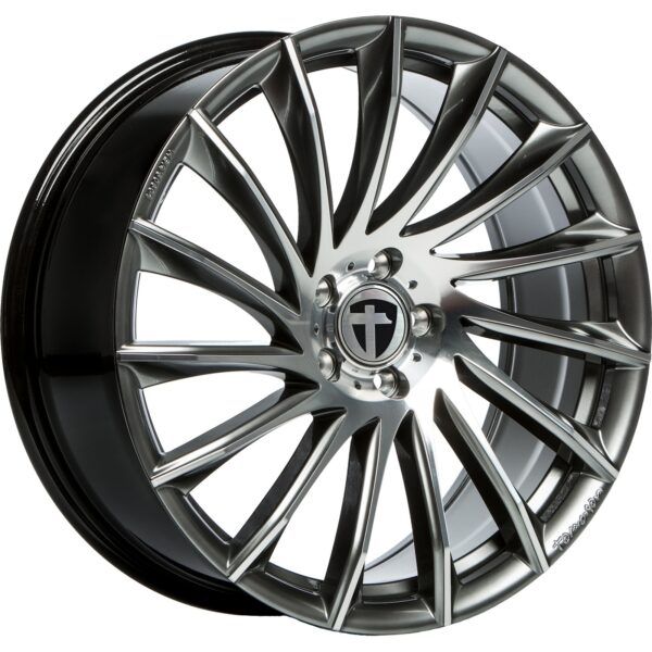 Tomason TN16 Dark Hyperblack polished 75x17 5114.3 ET47 CB72.6 Vanteet 52554 1