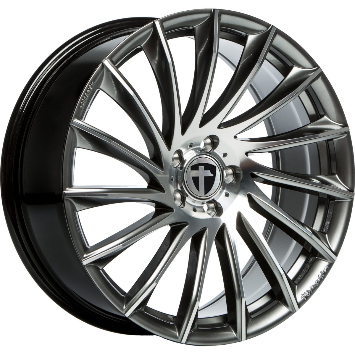 Tomason TN16 Dark Hyperblack polished 80x18 5100 ET35 CB63.4 Vanteet 52555 1