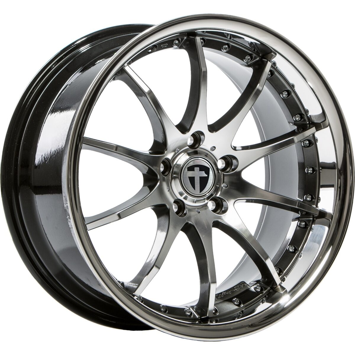 Tomason TN8 Hyperblack diamond polished with Steel lip 85x19 5120 ET35 CB72.6 Vanteet 52544 1