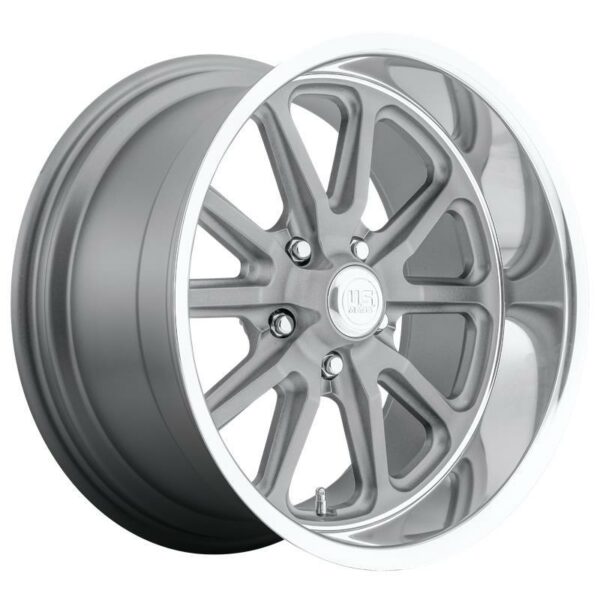 UC111 MATTE GUN METAL MACHINED 10.5x20 5127 ET20 CB78.1 Alumiinivanteet 18283 1