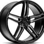 VOSSEN HF1 Tinted Gloss Black 10.5x20 51143 ET45 CB73.1 Alumiinivanteet 1809 1