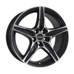 Venue VL5 Black Polish 8.0x18 5/112 ET38 CB66.6