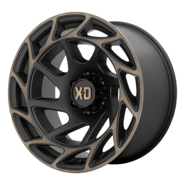 XD860 ONSLAUGHT SATIN BLACK W BRONZE TINT 9.0x17 61397 ET0 CB106.1 Alumiinivanteet 52273 1