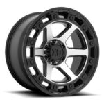 XD862 RAID SATIN BLACK MACHINED 9.0x17 6/139,7 ET0 CB106.1
