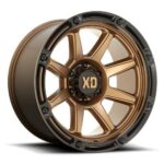 XD863 MATTE BRONZE W/ BLACK LIP 9.0x20 6/135 ET0 CB87.1
