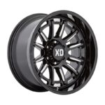 XD865 PHOENIX GLOSS BLACK MILLED 9.0x20 5/150 ET18 CB110.1