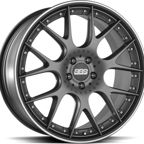 BBS CH RII Satin Titanium 10.0x22 5130 ET33 CB84.1 Alumiinivanteet 32855 1