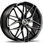 SEVENTY9 SCF-J BLACK FRONT POLISHED 8x18 5/112 ET45 CB67.1