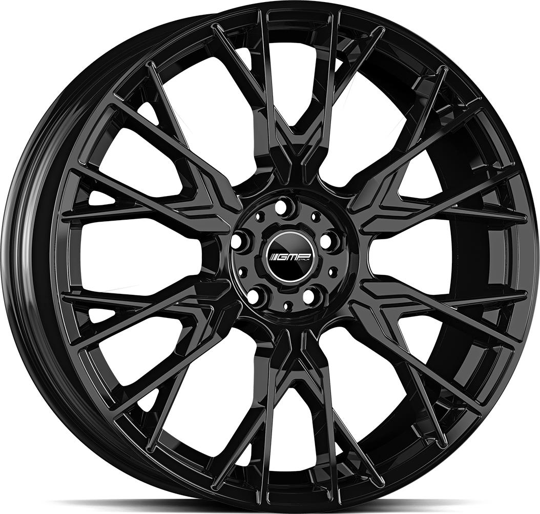 GMP Fender Glossy Black 8.5x20 5112 ET45 CB66.6 Alumiinivanteet 57797 1 GMP Fender Glossy Black 8.5x20 5112 ET45 CB66.6 Alumiinivanteet 57797 1