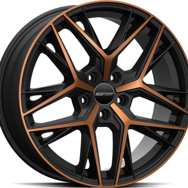 GMP Lunica Satin Black Bronze Diamond 9.5x20 5112 ET50 CB66.6 Alumiinivanteet 37890 1