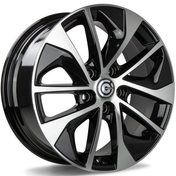 Yakuza Black Front Polished 7.0x17 51143 ET39 CB67.1 Alumiinivanteet 57361 1