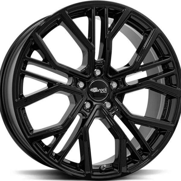 BROCK B41 Shiny Black 8.5x20 5127 ET50 CB71.6 Alumiinivanteet 58520 1
