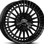 GMP Qstar Glossy Black 9.0x20 5/112 ET38 CB66.6