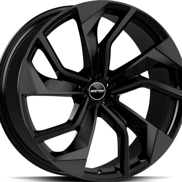 GMP Rebel Glossy Black 10.0x21 5112 ET19 CB66.6 Alumiinivanteet 7597 1