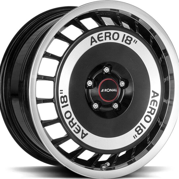 RONAL R50 AERO Black Front Cut 8.0x18 5100 ET35 CB68.0 Alumiinivanteet 58588 1