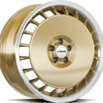 RONAL R50 AERO Racing Gold Rim Lip Cut 8.0x18 5/112 ET45 CB76.0