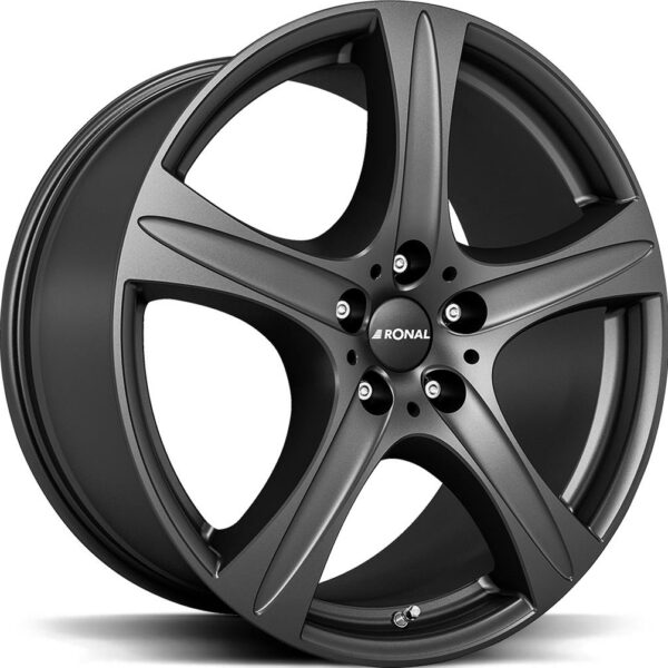 RONAL R55 SUV Matt Black 8.5x18 5127 ET38 CB71.6 Alumiinivanteet 58650 1