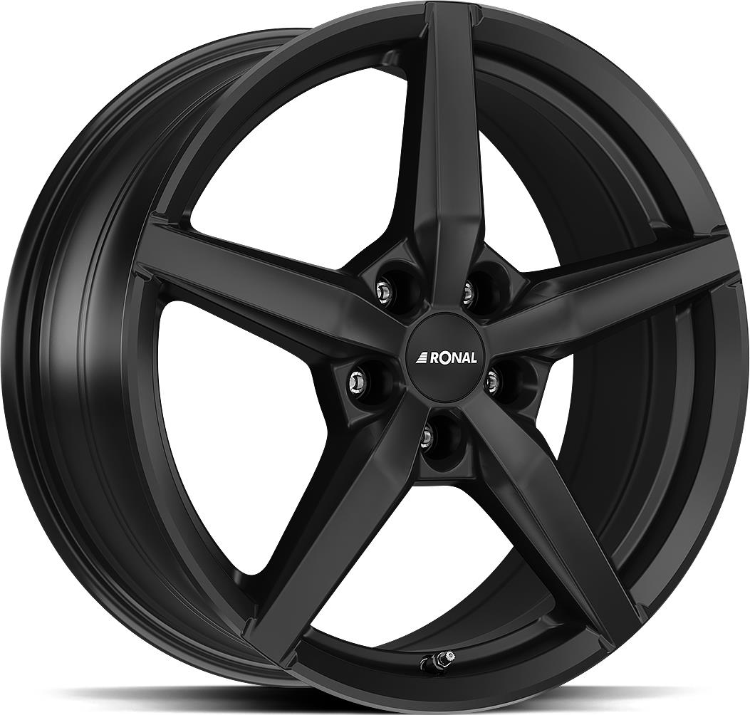 RONAL R69 Jet Black Matt 7.5x17 5100 ET48 CB68.0 Alumiinivanteet 59190 1 RONAL R69 Jet Black Matt 7.5x17 5100 ET48 CB68.0 Alumiinivanteet 59190 1