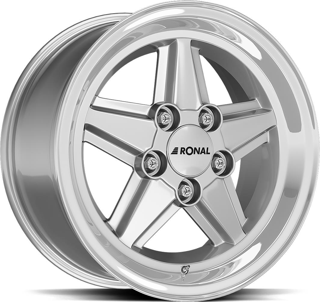 RONAL R9 Silver Rim Lip Cut 7.0x15 5112 ET23 CB66.6 Alumiinivanteet 59104 1 RONAL R9 Silver Rim Lip Cut 7.0x15 5112 ET23 CB66.6 Alumiinivanteet 59104 1