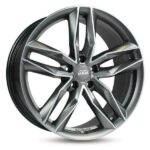 RS3 Matt palladium front polish 8.0x18 5/108 ET45 CB72.6