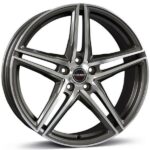 XRT Graphite polished 8.0x18 5/100 ET35 CB57.1