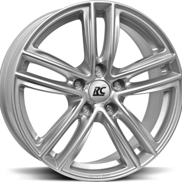 BROCK RC27 Crystal Silver 8.0x19 5108 ET48 CB63.4 Alumiinivanteet 72109 1