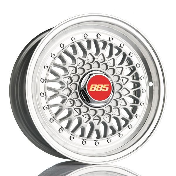 885 Classic RS Silver 8.5x16 5112 ET20 CB74.1 Alumiinivanteet 43991 1