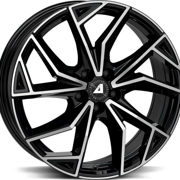 ALUTEC ADX.02 Diamond Black Pol 9.5x22 5112 ET15 CB66.6 Alumiinivanteet 83928 1 1