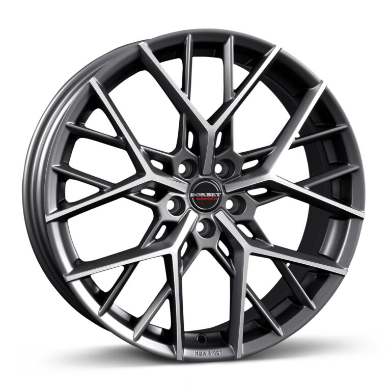 BORBET BY TITAN POLISHED MATT 8x20 5112 ET35 CB66.6 Alumiinivanteet 86594 1