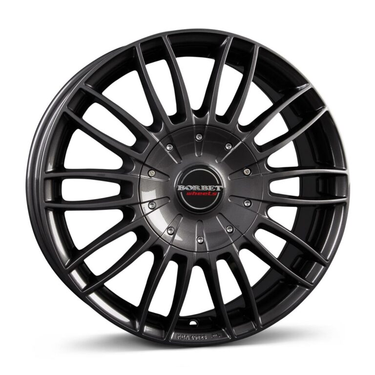 BORBET CW3 mistral anthracite glossy 7.5x18 61397 ET50 CB92.4 Alumiinivanteet 87005 1