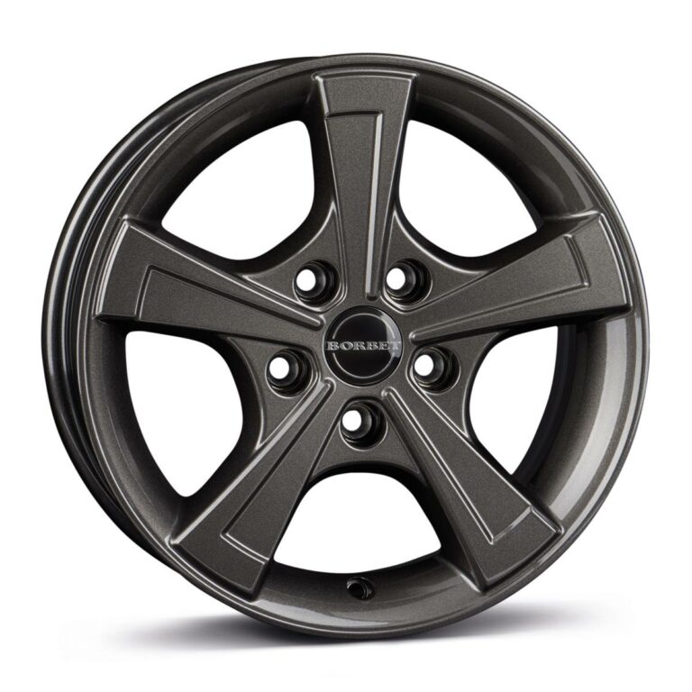 BORBET CWT mistral anthracite glossy 6.0x15 5112 ET30 CB66.6 Alumiinivanteet 87324 1