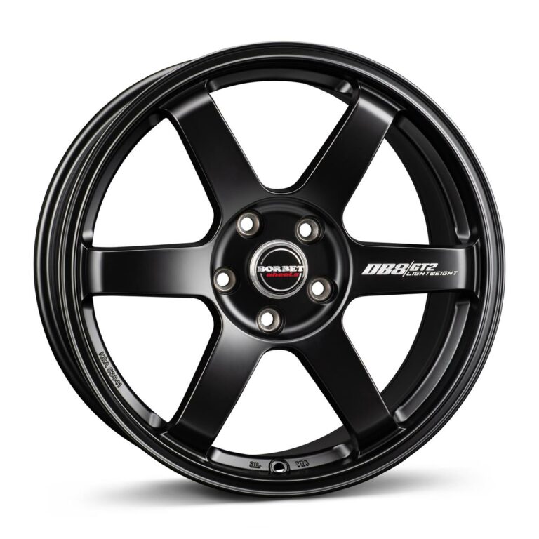 BORBET DB8GT2 black matt 8.5x18 51143 ET40 CB72.6 Alumiinivanteet 87358 1