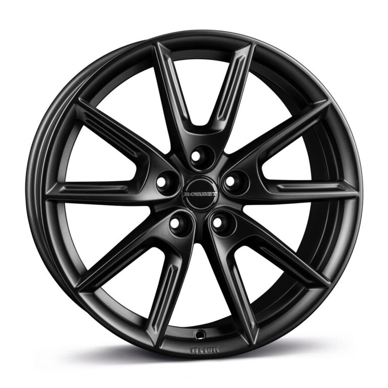 BORBET LX18 black matt 8.0x18 5108 ET45 CB72.6 Alumiinivanteet 87417 1
