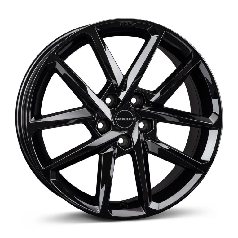 BORBET N Black Glossy 7.5x18 51143 ET50 CB72.6 Alumiinivanteet 87451 1