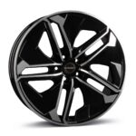 BORBET TX black polished glossy 9.0x21 5/120 ET45 CB72.6
