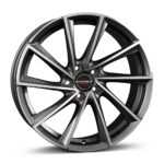 BORBET VTX graphite polished 8.0x18 51143 ET40 CB72.6 Alumiinivanteet 88507 1