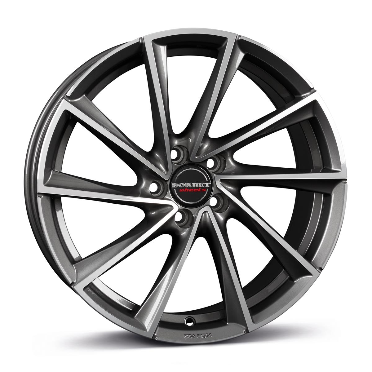 BORBET VTX graphite polished 8.5x19 5112 ET47 CB66.6 Alumiinivanteet 87546 1 BORBET VTX graphite polished 8.5x19 5112 ET47 CB66.6 Alumiinivanteet 87546 1
