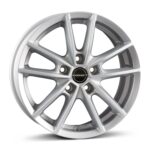 BORBET W CRYSTAL SILVER 6.5x16 5/114.3 ET45 CB72.5