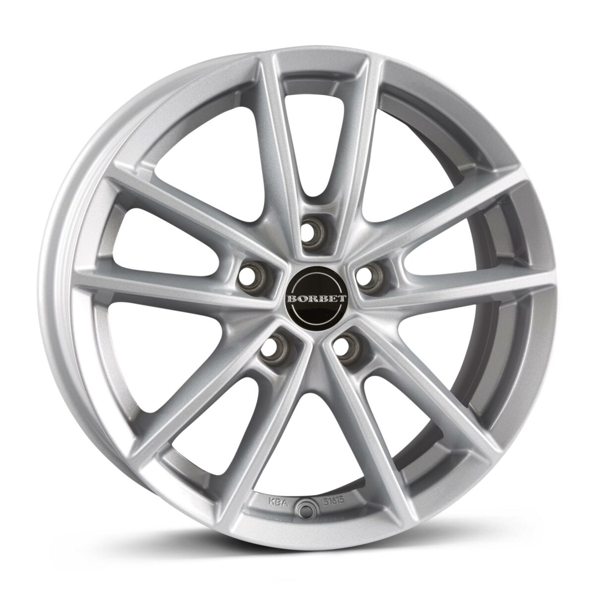 BORBET W CHRYSTAL SILVER 8x18 5112 ET44 CB66.6 Alumiinivanteet 86648 1