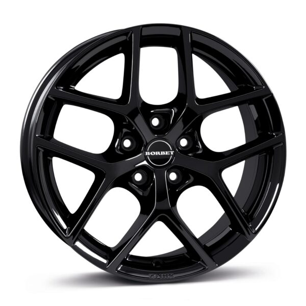 BORBET Y BLACK GLOSSY 8x19 5114.3 ET45 CB72.6 Alumiinivanteet 86664 1