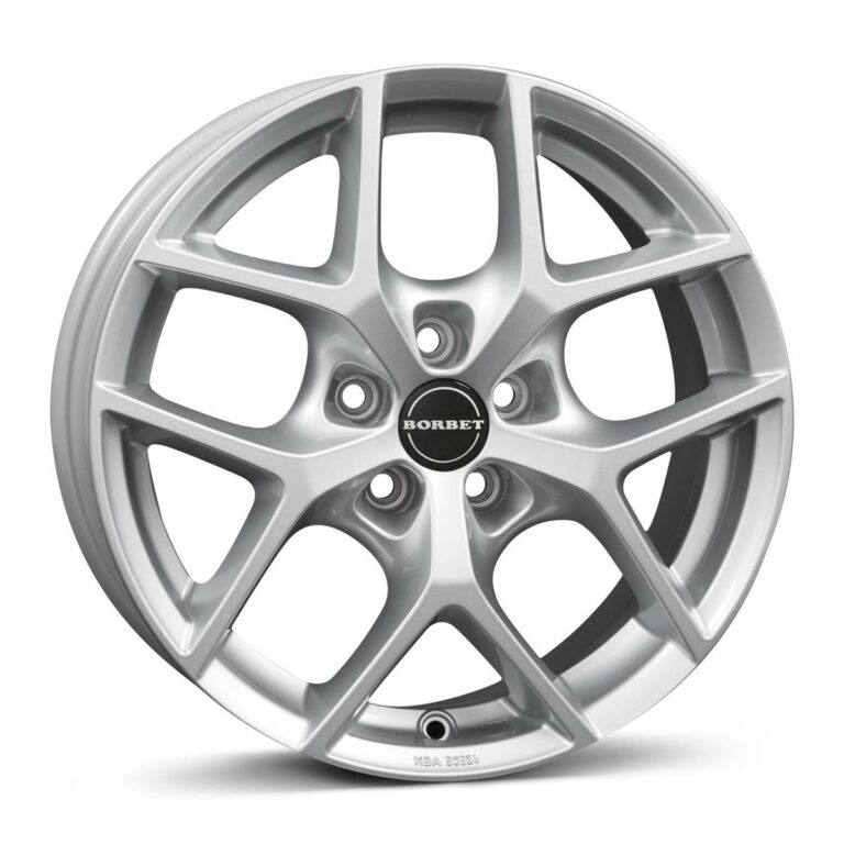 BORBET Y Chrystal Silver 6.5x16 51143 ET32 CB72.6 Alumiinivanteet 87629 1