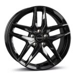BORBET Z BLACK GLOSSY 7x17 5/112 ET44 CB66.6