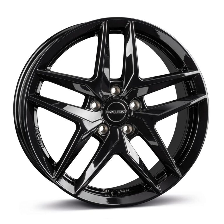 BORBET Z Black Glossy 8.0x18 5112 ET29 CB66.6 Alumiinivanteet 87773 1