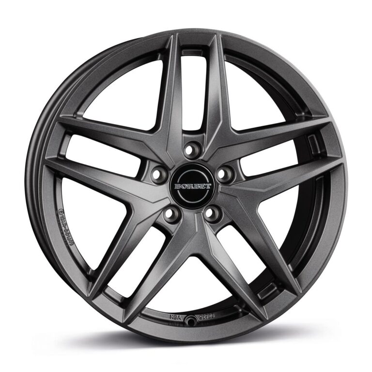 BORBET Z Dark Grey Matt 7.5x18 5112 ET43 CB57.1 Alumiinivanteet 87757 1