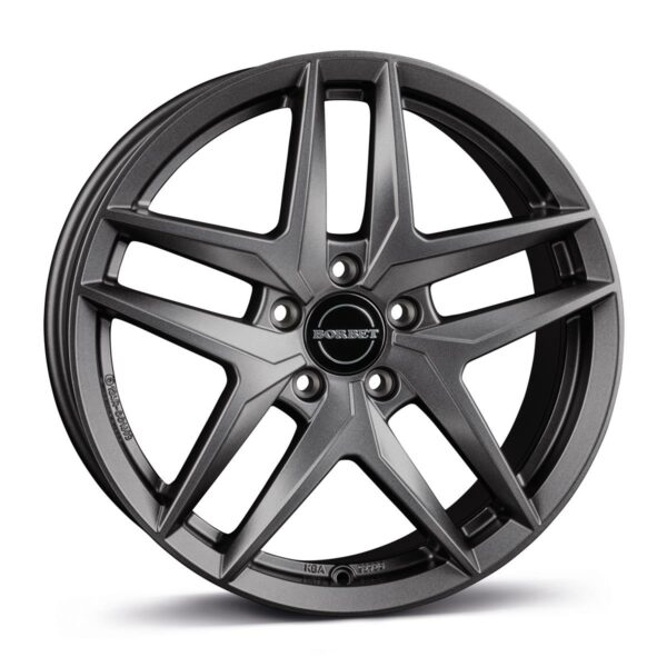 BORBET Z Dark Grey Matt 8.0x19 5112 ET38 CB66.6 Alumiinivanteet 87800 1