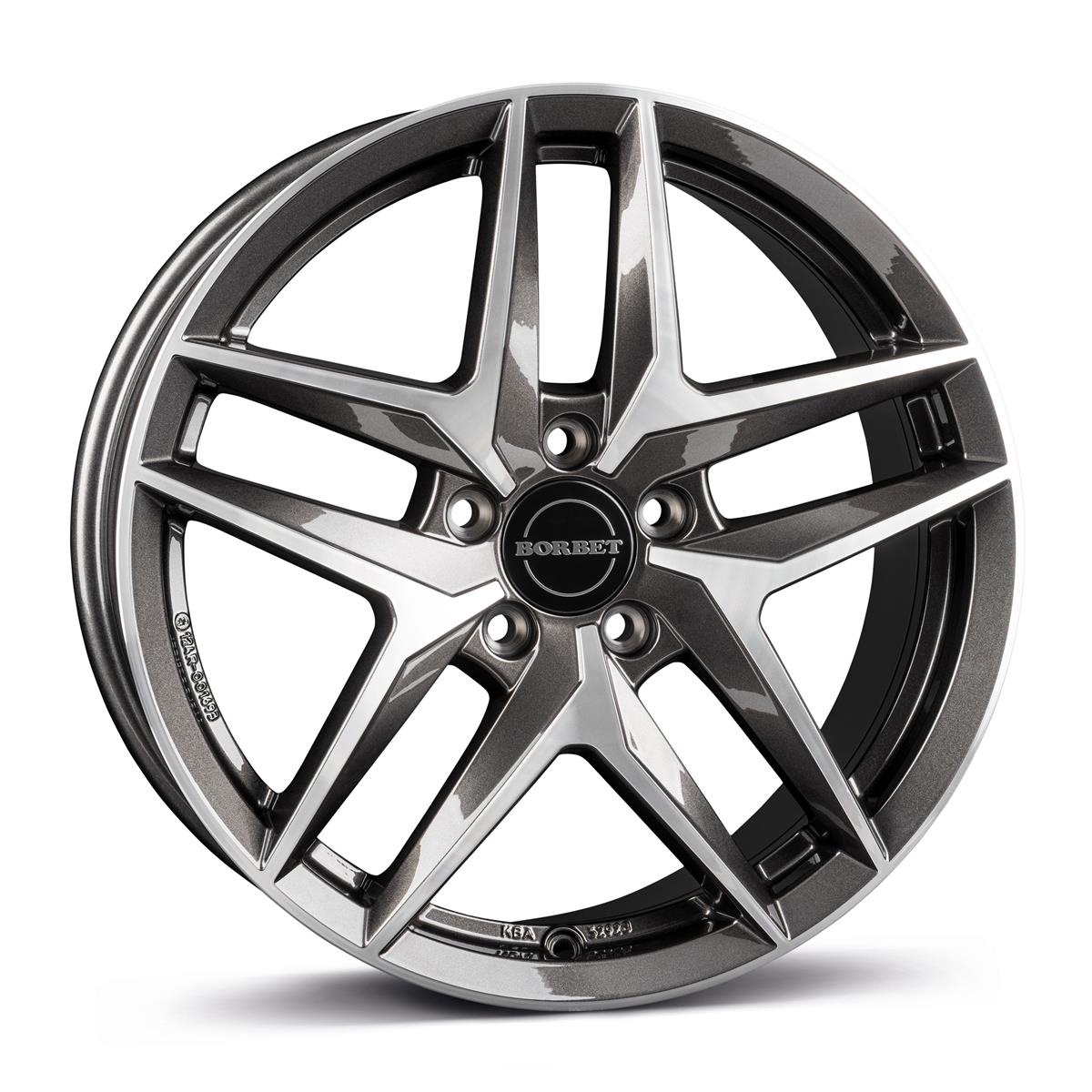 BORBET Z Mistral Anthracite Gloss Pol 8.0x19 5112 ET30 CB66.6 Alumiinivanteet 87795 1 BORBET Z Mistral Anthracite Gloss Pol 8.0x19 5112 ET30 CB66.6 Alumiinivanteet 87795 1